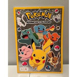 Bendon Pokémon Advanced Coloring Book Tear & Share